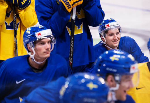 Loui Eriksson och Filip Forsberg på Sveriges