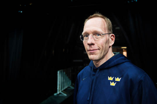 Sveriges landslagsläkare Björn Waldebäck