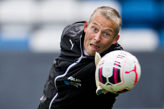 Helsingborgs målvakt Daniel Andersson