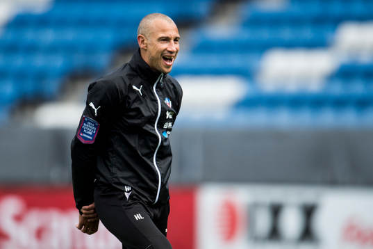 Helsingborgs manager Henrik Larsson
