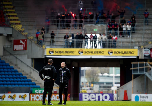Helsingborgs manager Henrik Larsson