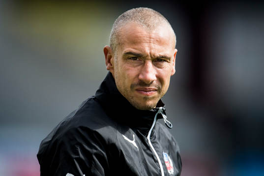 Helsingborgs manager Henrik Larsson