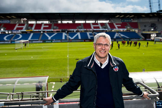 Helsingborgs klubbdirektör David Brodetsky