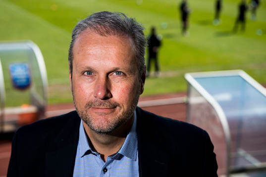 Ängelholms klubbchef Paul Myllenberg
