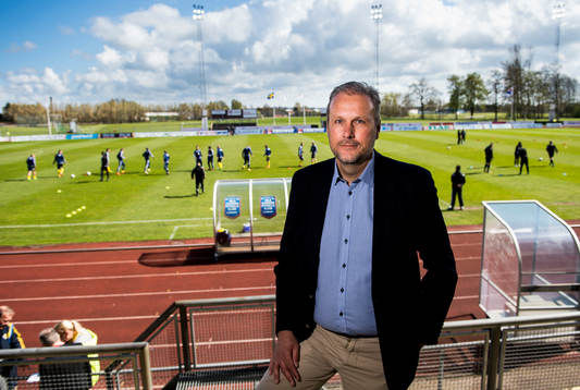 Ängelholms klubbchef Paul Myllenberg