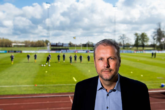 Ängelholms klubbchef Paul Myllenberg