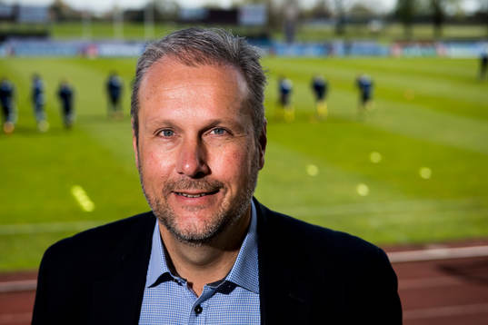 Ängelholms klubbchef Paul Myllenberg