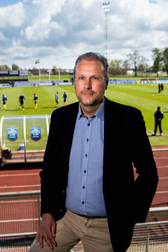 Ängelholms klubbchef Paul Myllenberg