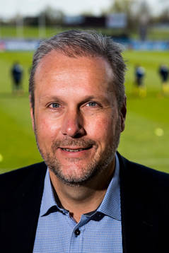 Ängelholms klubbchef Paul Myllenberg