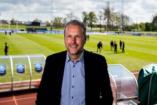 Ängelholms klubbchef Paul Myllenberg