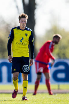Ängelholms Marcus Bergholtz deppar