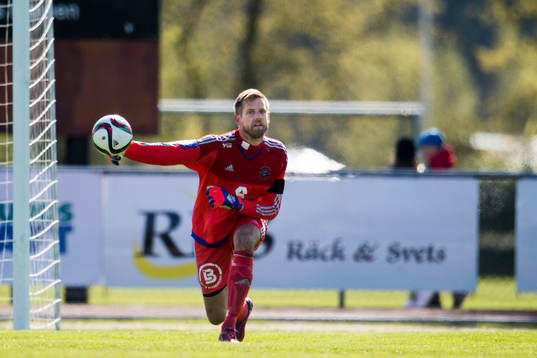 Ängelholms målvakt Oscar Berglund