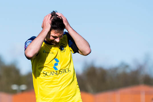 Ängelholms Robin Staaf deppar