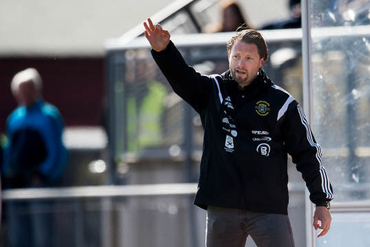 Ängelholms tränare Joakim Persson