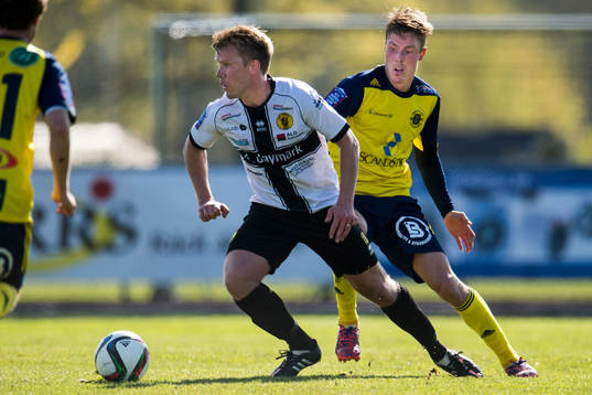Frej Täbys Joakim Runnemo och Ängelholms Marcus Bergholtz