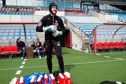 Helsingborgs målvakt Matt Pyzdrowski