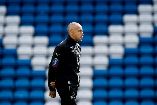 Helsingborgs manager Henrik Larsson