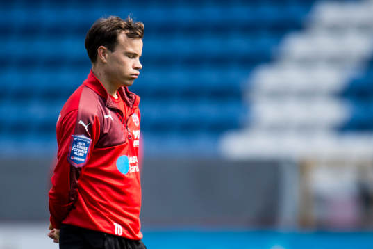 Helsingborgs Anton Wede deppar