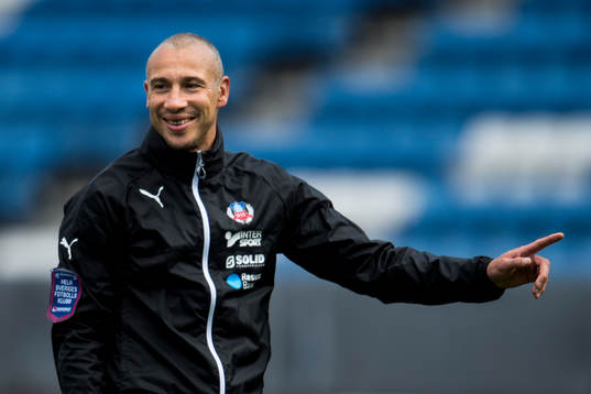 Helsingborgs manager Henrik Larsson