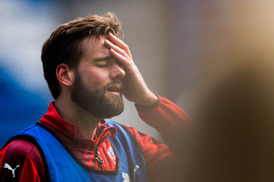 Helsingborgs Mikael Dahlberg deppar