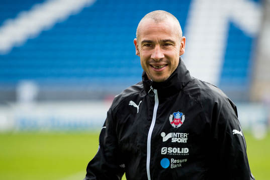 Helsingborgs manager Henrik Larsson