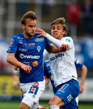 Åtvidabergs Månz Karlsson och Norrköpings Christoffer