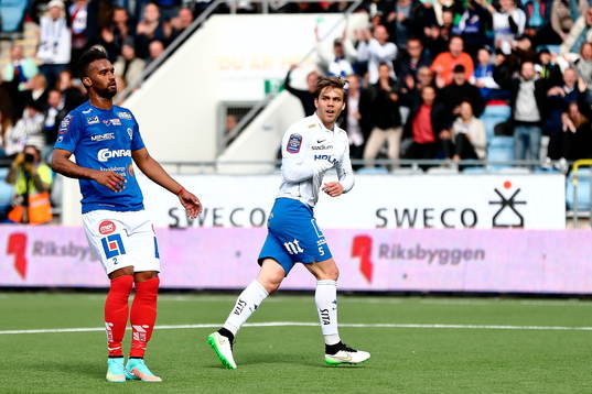 Norrköpings Christoffer Nyman jublar
