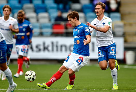 Åtvidabergs Victor Sköld och Norrköpings Linus Wahlqvist