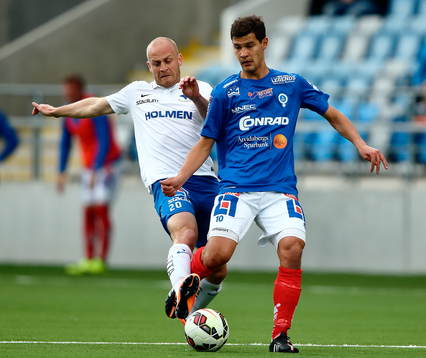 Norrköpings Daniel Sjölund och Åtvidabergs Mauricio