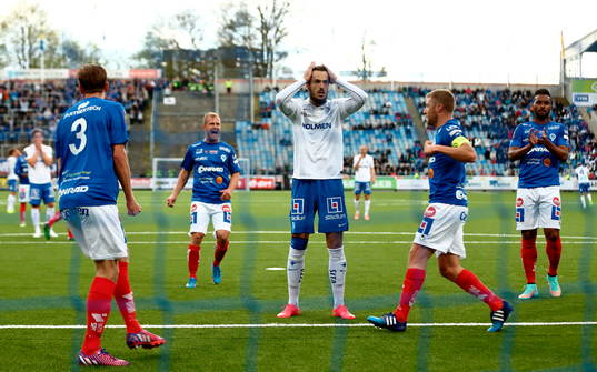 Norrköpings Emir Kujovic deppar och Åtvidabergs Kristian