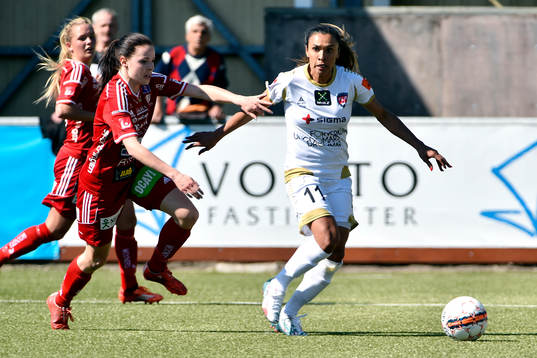 Bläddra bland fler bilder av Fotboll, Damallsvenskan, Rosengård - Piteå