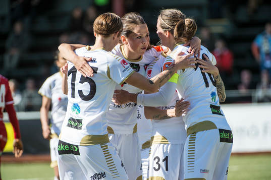 Rosengårds Therese Sjögran, Sara Björk Gunnarsdottir ,