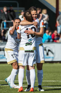 Rosengårds Marta Viera Da Silva, Ramona Bachmann och Sara