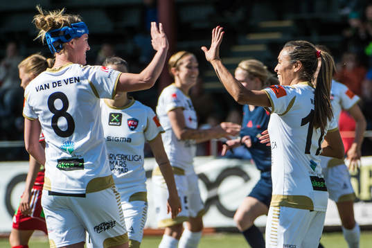Rosengårds Kirsten Van De Ven och Marta Viera Da Silva