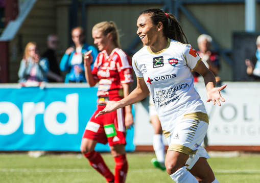 Rosengårds Marta Viera Da Silva jublar
