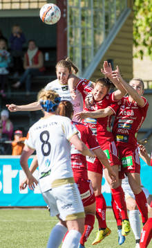 Rosengårds Emma Berglund i höjduell med pitespelare