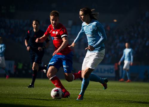 s Pawel Cibicki och Helsingborgs Johan Mårtensson