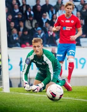 Helsingborgs målvakt Pär Hansson