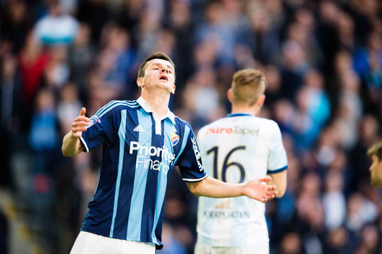 Djurgårdens Haris Radetinac deppar