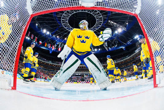 Sveriges målvakt Anders Nilsson