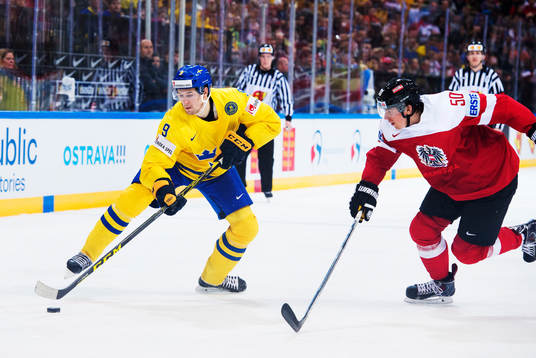 Sveriges Filip Forsberg utmanar Österrikes Mario Fischer