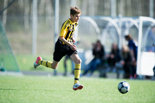 i matchen i pojkar födda 2002 mellan IFK Hässleholm och