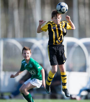 i matchen i pojkar födda 2002 mellan IFK Hässleholm och