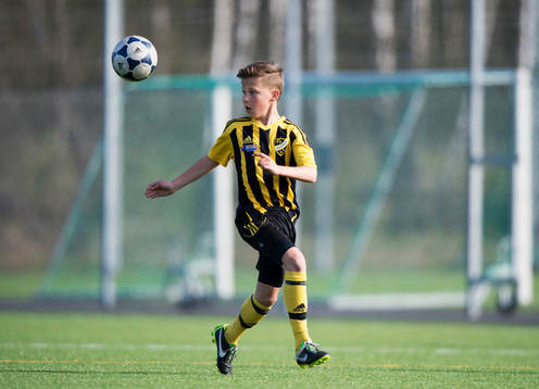 i matchen i pojkar födda 2002 mellan IFK Hässleholm och