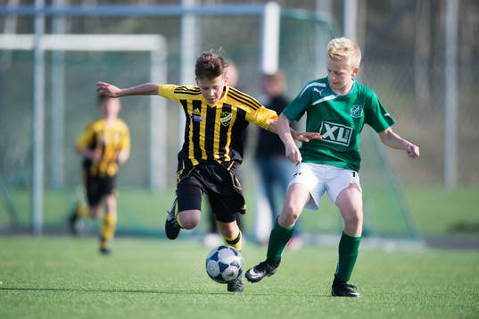i matchen i pojkar födda 2002 mellan IFK Hässleholm och