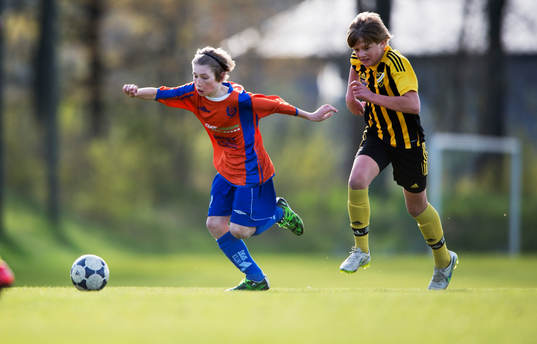i matchen i pojkar födda 2002 mellan IFK Hässleholm och
