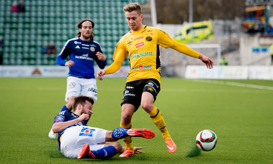 Sundsvalls Robert Lundström och Elfsborgs Adam Lundqvist