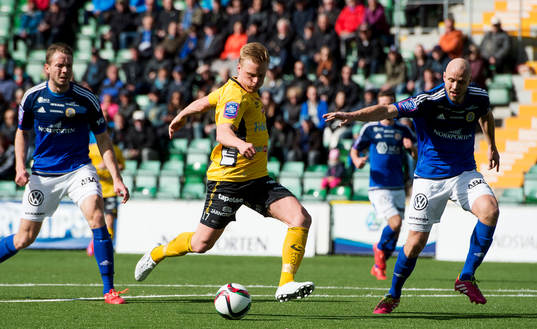 Elfsborgs Per Frick och Sundsvalls Stefan Ålander