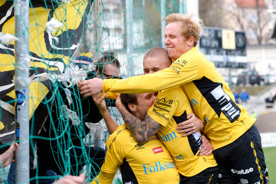 Elfsborgs Viktor Prodell jublar