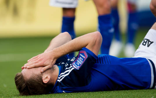 Sundsvalls Jon Gudni Fjoluson deppar